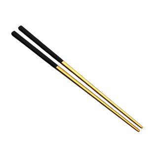 Juego de palillos de diseño atractivo Palillos de acero inoxidable reutilizables de grado alimenticio con calidad superior - Product Image 5