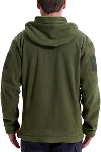 Chaqueta Táctica de Invierno para Hombre con Aislamiento, Cuello Alto, Bolsillos en el Pecho, Transpirable, Cierre de Cremallera, Procesamiento OEM - Product Image 3