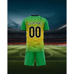 Haute qualité sur mesure de haute qualité de vêtements de football américain de qualité supérieure respirant Sublimation Team Crop Top Soccer Jersey Design - Product Image 4