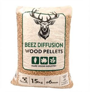 Pellets de Madera Usada de 6 mm de Diámetro, 100% Madera de Pino, Alta Densidad, Sistema de Calefacción - Product Image 3