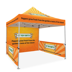 Carpa Plegable Personalizada de 10x10, Carpa Tipo Pop-Up, Carpa de Mercado, Resistente al Viento, Carpa Promocional para Exteriores, Carpa Publicitaria - Product Image 1
