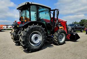 Tractor agrícola usado de calidad Massey Ferguson 4710 Tractor con cargador frontal a la venta - Product Image 2