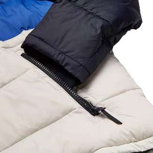 Vestes matelassées pour hommes OEM, mode d'hiver, design personnalisé, col en fourrure, vêtements d'extérieur, streetwear, veste matelassée gonflée, vestes matelassées pour hommes - Product Image 3