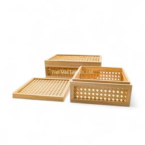 Handmade Rattan <b>Storage</b> <b>Box</b> For Home Organization And Natural Interior <b>Decoration</b> - Product Image 3