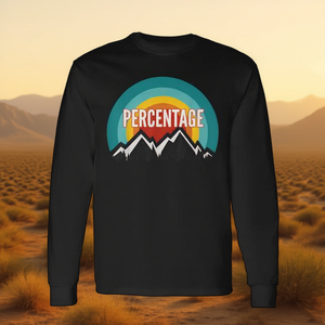 Camiseta Vintage Retro de Manga Larga con Diseño de Atardecer, Ropa Promocional de Estilo Retro - Product Image 3