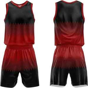 <b>Top</b> Baseball Clothing Manufacturer in Pakistan <b>Black</b> with <b>Red</b> Logo Softball Jerseys Half Sleeve V-Neck Pair Soccer Wear - Product Image 2