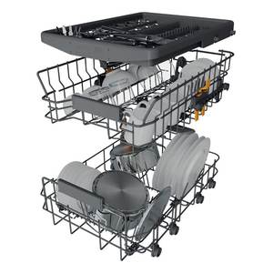 Lave-vaisselle classe C 11 couverts avec technologie 6 SENSE intégrée, modèle WH6IC11BS7LA0, largeur 45 cm - Product Image 2