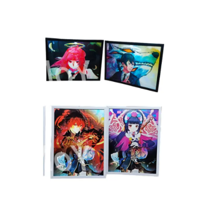 Lenticulaire Anime Custom 30*40 Cm Japanse Anime Schilderij Bulk 3d Poster Anime Foto 'S 3d Poster Voor Muurdecors