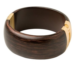 Brazaletes de Madera Hechos a Mano con Diseño de Diseñador, Acabado Liso, Joyería Étnica Personalizable para Mujer, Regalo para Bodas y Festivales - Product Image 4