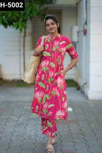 Ropa étnica india Algodón mágico con hermosa Impresión digital Kurtis con Pent para ropa informal y de Festival Traje Salwar Kameez - Product Image 4