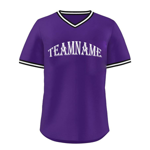Venta al por mayor de moda sublimación camiseta de béisbol camisa de estilo personalizado al por mayor camisetas de béisbol jugar camiseta de béisbol personalizada - Product Image 6