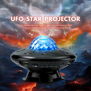 <span class=keywords><strong>Projecteur</strong></span> LED intelligent UFO, lecteur de musique Bluetooth, veilleuse nébuleuse, décoration de chambre, lampe d'ambiance, cadeau d'anniversaire ou de Noël - Product Image 3