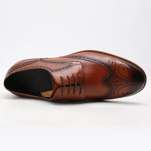 Classic Piper Ghillie Brogue Shoes with Durable <b>Rubber</b> <b>Sole</b> and Tassel Laces for Traditional Kilt Ghillies and Formal Occasions - Product Image 5