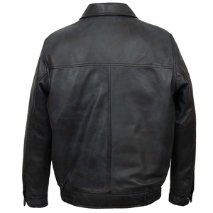 Alta calidad al por mayor 2025 nueva moda hombres cuero Biker chaqueta motocicleta chaqueta para hombres al aire libre moda hombres chaqueta - Product Image 2