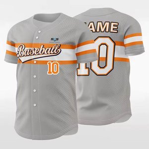 Vente directe d'usine, maillot de baseball à manches courtes, nouveau style, vêtements de sport pour hommes, maillot de baseball - Product Image 6