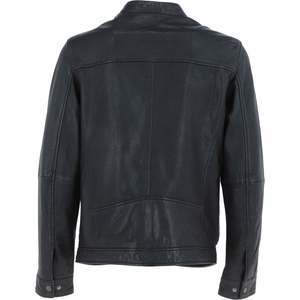 Venta al por mayor de Otoño Invierno de los hombres de moda de la chaqueta de bombardero Delgado Moto de lona impermeable a prueba de viento Chaquetas - Product Image 3