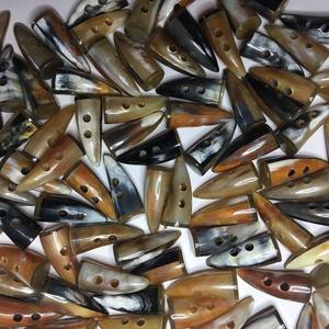 Meilleur bouton à bascule en corne naturelle pour costumes, vestes de sport, uniformes, vestes, couleur corne naturelle, style animal, logo gravé - Product Image 4