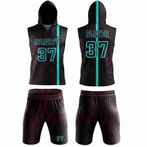 ชุดฟุตบอลธง7v7สั่งทำได้จากโรงงาน | เสื้อเจอร์ซีย์และกางเกงขาสั้นระเหิด | ชุดทีมแห้งเร็ว | ยอมรับ OEM ODM - Product Image 4