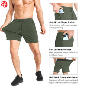 Short d'entraînement de gym style High Street pour homme Short de jogging à séchage rapide et respirant Écologique Nouvelle arrivée - Product Image 2