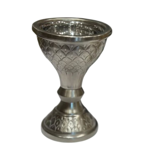Quemador de incienso de Metal plateado Vintage de alta calidad, fragancia decorativa para el hogar, aromaterapia, uso religioso para el verano - Product Image 1
