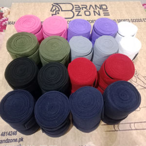 แบรนด์โซน 9 ชุดสีต่างๆ ผ้าฟลีซหนา 320 แกรม ผ้าพันขาแบบโพโล ป้องกันและให้ความอบอุ่น สำหรับขาของม้าที่บาดเจ็บ - Product Image 1