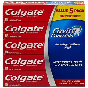 Pasta Dental Blanqueadora Colgate Total Active Prevention con Flúor, en Formato Grande, con Fórmula Clínicamente Probada que Combate la Placa - Product Image 3