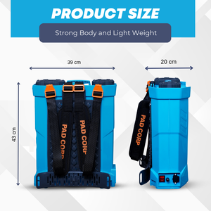 Pulvérisateur agricole à batterie haute capacité SPARK 12x12 efficace pour l'application d'engrais pesticides Plastique durable - Product Image 6