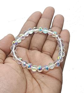 Pha Lê Vòng đeo tay pha lê Hydro Vòng hạt đá Vòng đeo tay pha lê Đá Quý Thời trang trang sức nam giới và phụ nữ Quà Tặng năng lượng - Product Image 3