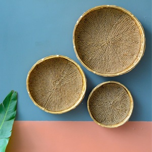 Artículos de decoración para colgar en la pared para el hogar | Regalos | Para sala de estar, dormitorio, oficina | Arte de pared de hierba de Bali | Decoración de pared Bohemia - Product Image 5