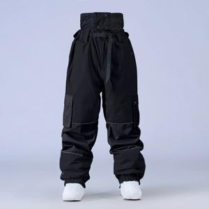 Nuevos pantalones de nieve personalizados Unisex, pantalones de esquí impermeables a prueba de viento, los mejores pantalones de esquí de carreras profesionales - Product Image 6
