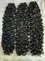 Extensiones de Cabello para Mujer, Paquetes de Cabello Humano con Ondas Birmanas SDD, 16, 18, 20 Pulgadas, Cabello Humano de Tejido Rápido, 100% Virgen Sin Procesar X