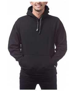 Sweat-shirt et sweat à capuche pour homme, motif uni, tissu tricoté, col à capuche avec logo personnalisé et couleur unie - Product Image 1