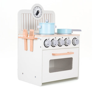 ROBINCOOL Juguete de Cocina de Madera 32 X 26 X Cocinita con Horno y Accesorios Incluidos - Product Image 3