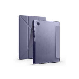 Étui en PU violet pliable en trois parties avec emplacement pour stylet pour Samsung Galaxy Tab A8 10.5 SM-X200 (2021) pour une protection optimale - Product Image 1