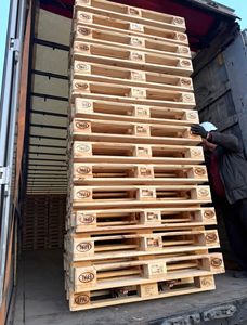 Top Grade Euro Epal Wooden <b>Pallet</b> 1200 X 800 European Standard 4-Way Entry Double Faced Design <b>PALLET</b>. - Product Image 2
