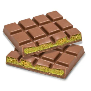 Meilleure qualité Miskets Dubai chocolat aux noisettes 100g vente en gros à prix d'usine barre de chocolat au lait savoureux avec noix pas cher - Product Image 4