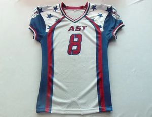 Uniformes de Fútbol Americano Hechos a Medida, Camisetas Transpirables de Manga Corta, Tallas Grandes, 100% Poliéster, Antibacterianas y que Absorben la Humedad - Product Image 6