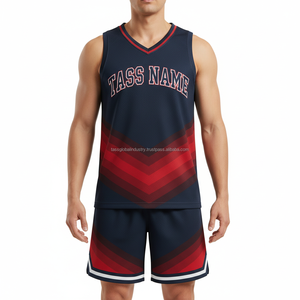 ชุดยูนิฟอร์มบาสเก็ตบอลลายโลโก้แบบกำหนดเองสำหรับผู้ชาย นักเรียน ยืดหยุ่นสูง ระบายอากาศได้ดี ทนทาน ไร้รอยต่อ สะท้อนแสง - Product Image 1