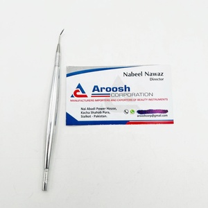 Outils de rehaussement de cils multifonctionnels en acier inoxydable finition argentée, durables, longueur 10 mm, personnalisables avec logo, vente en gros sous marque privée - Product Image 3