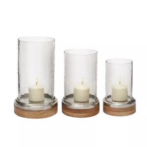 High Quality Glass Jars Scented <b>Lantern</b> <b>Candle</b> Holders for Christmas Festive Holiday Parties - Product Image 1