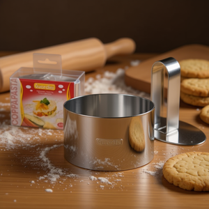 Cortador de galletas de acero inoxidable Guardini Chrome 15668 (9x5cm), herramienta para hornear y repostería - Product Image 3