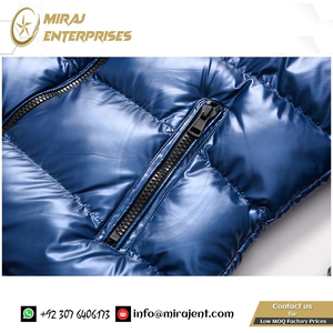 Parkas impermeables para hombre, prendas de vestir de otoño, trajes a prueba de viento, sombrero desmontable, Parka, abrigo para hombre, invierno, nuevo, metálico, brillante, cálido y grueso - Product Image 5