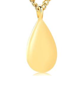 Gold Metal Heart Urn <b>Necklaces</b> for <b>Ashes</b> Keepsake Memorial Urn Cremation Jewelry <b>Ash</b> Pendant for Women Men Love One Custom Size - Product Image 1