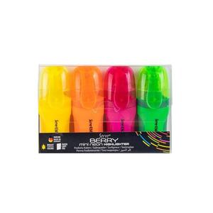Mini illuminante bacca Neon Set di 4