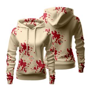 เสื้อฮู้ดสวมหัวมีฮู้ดแขนปกติของผู้หญิงเสื้อฮู้ดแฟชั่นพิมพ์ซับลิเมชันสไตล์ร้อนแรงสำหรับฤดูหนาวฤดูใบไม้ร่วงออกใหม่ - Product Image 4