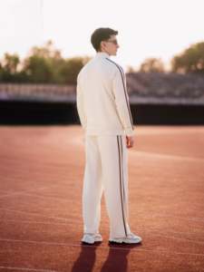 Sweat à capuche zippé personnalisé Baggy Joggers Pantalon de survêtement baggy surdimensionné Short Flock Ensemble de survêtement de haute qualité Streetwear - Product Image 3