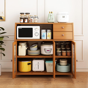 Gabinetes de Cocina Modulares de Diseño Clásico Moderno, Ecológicos, Resistentes al Fuego, con Almacenamiento en la Pared y Diseño de Modelo 3D - Product Image 1