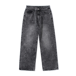 Nuevo último diseño Hombres Carrot Fit Heavyweight Jeans Última tendencia Mejor calidad Stone Washed Denim Pantalones Jeans Servicio OEM - Product Image 1