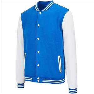 Veste universitaire en laine/polyester à col montant d'hiver avec broderie personnalisée de votre logo, manches longues, imperméable pour hommes - Product Image 6