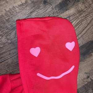 100% Cotton Unisex Cotton Sweat Suits Oversized Streetwear Puff Print Embroidery Thermal Custom French basics cotton blended - Product Image 6